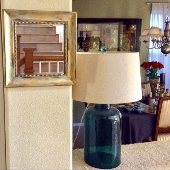 NWOT Wall Mirror 14”-14” antique style - Picture 5 of 9